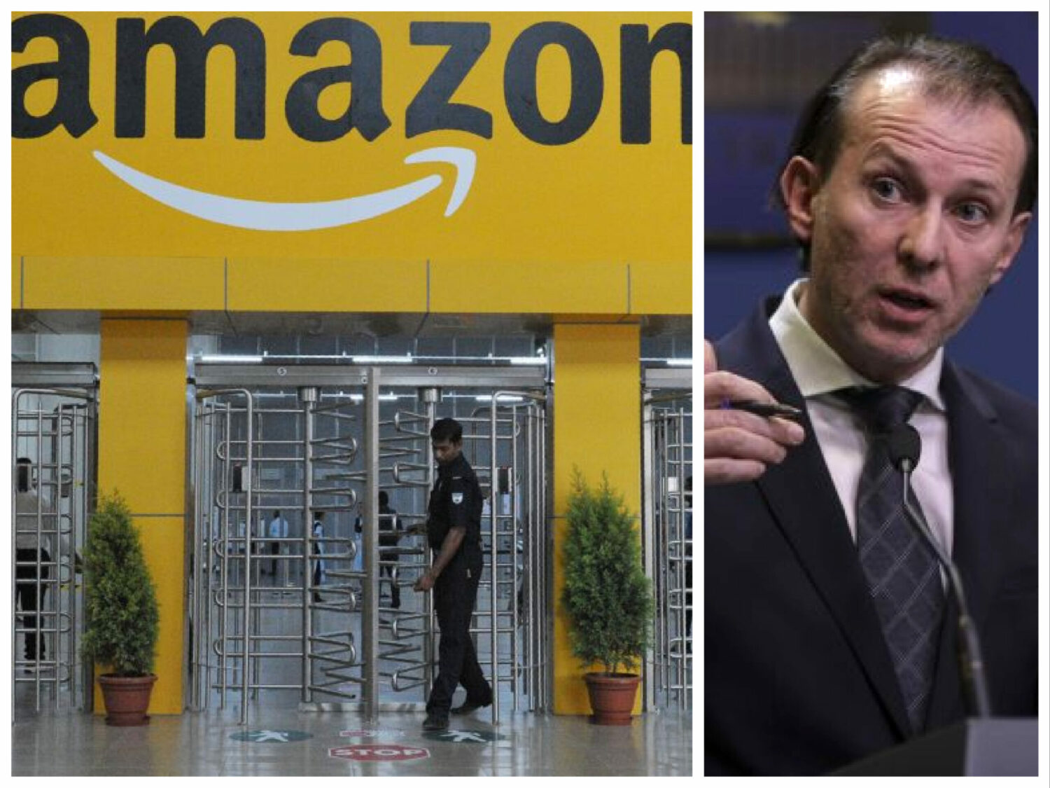 Visul lui Cîțu, cu marile investiții: Amazon bagă 3 miliarde $, dar în Spania…