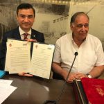 Primarul Mihai Chirica a semnat acordul de înfrățire cu orașul israelian Haifa