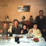 Anica Bistriceanu in familie