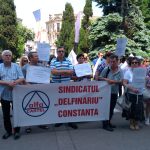 Protest al salariaților Complexului Muzeal de Ştiinţe ale Naturii Constanţa