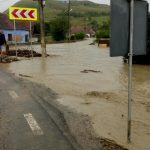 Inundație în comuna mureșeană Vânători