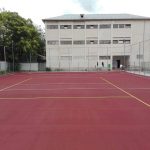 Colegiul National Pedagogic „Mircea Scarlat” are teren sintetic modern pentru handbal si volei