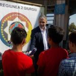 Zeci de copii instituționalizați din Giurgiu, în vizită la frontieră