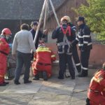 Aproape 100 de pompieri cărășeni au plecat spre București, se simulează intervenția după un seism