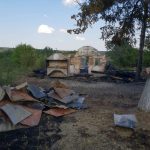 Biserică din lemn monument istoric din Radovan, distrusă într-un incendiu
