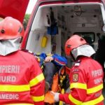 Focșănean descarcerat de pompieri, în urma unui accident pe Strada Mărășești