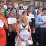 Magistrații din toată țara protestează pe treptele Curții de Apel București: Justiția e sub asalt