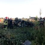VIDEO CU PUTERNIC IMPACT EMOȚIONAL – Accident cu multiple victime între Focșani și Garoafa. 4 autoturisme implicate