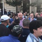 VIDEO Încă o zi de grevă la SGU Ploiești! Viceprimarul Ganea încearcă rezolvarea problemei