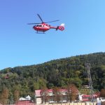 Pacientă transferată cu elicopterul la Iași