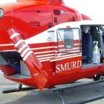 Biciclist rănit grav într-un accident DN 1, la Românești. A fost solicitat elicopterul SMURD