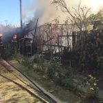 VIDEO| Două locuințe din satul Ploieștori, cuprinse de flăcări