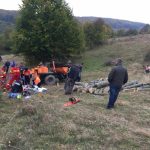 Un bărbat din Sohodol a murit strivit de un tractor