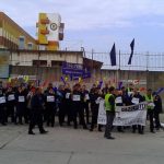 Angajații din penitenciare protestează, din nou, la Ministerul Justiției, dar și la sediul ANP