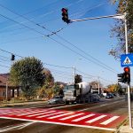 Modificări în traficul rutier din Piatra-Neamț. Semafoare cu buton, montate pe strada G-ral N. Dăscălescu