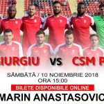 Echipa Astra Giurgiu va întâlni CSM Politehnica Iași pe teren propriu