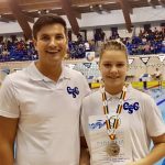 Înotătoarea Raluca Maria Artene, vicecampioană națională la juniori