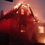 Incendiu la o casă în Târnava