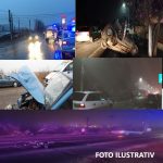 „Valul” de accidente ușoare, pe drumurile din Dâmbovița, continuă.