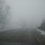 Cod galben de ceață în Oltenia