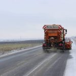Utilajele de deszăpezire au ieșit pe drumurile din județul Călărași