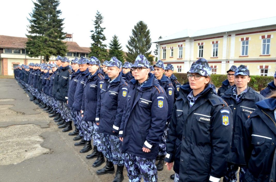 noul an școlar la Școala de Jandarmi Fălticeni