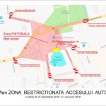 Circulația rutieră va fi restricționată de Revelion, în centrul Bacăului