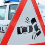 Accident la ieșirea din Bârlad spre Tecuci: un biciclist a fost acroșat de o autoutilitară