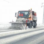 Cum se circulă pe drumurile din județul Giurgiu, după ninsoare