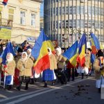 Mii de sătmăreni au ieşit în centru de Ziua Naţională a României