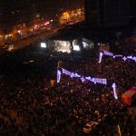 Mii de băcăuani au participat la Revelionul din centrul Bacăului
