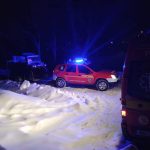 Șenilata trimisă în sprijinul unei ambulanțe SMURD