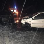 Trei răniți în urma unui accident rutier produs pe DN 76, la ieșirea din Vălișoara