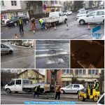 USR Sălaj : Acoperirea gropilor cu pietriş – o nouă metodă de cârpire a străzilor din Zalău, marca Citadin