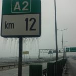 Autostrada București – Constanța închisă din cauza poleiului
