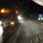 VIDEO Ninge viscolit în județul Brașov! Care este starea drumurilor naționale?