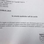 Reprezentanții Spitalului Județean de Urgență Craiova au revenit cu explicații privind mesele oferite rezidenților. ”Furnizorul de servicii de masă a suportat contravaloarea acesteia”