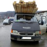 Amenzi de 6.000 de lei aplicate de jandarmii bistrițeni pentru transport ilegal de material lemnos (FOTO)