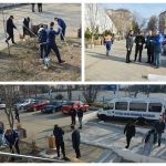 Jucătorii echipei de futsal Dunărea Călărași au ieșit la curățenia de primăvară
