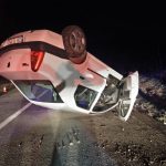 Foto-Video| Accident rutier la Moreni. DJ 720 a fost parțial blocat