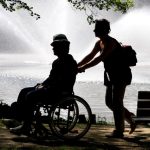 Protest al persoanelor cu dizabilităţi la Miercurea Ciuc