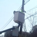 Se taie cablurile pe bulevardul Aurel Vlaicu – acestea vor fi mutate în subteran