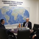 Ambasadorul Republicii Macedonia la Bucureşti,în vizită la CCINA Constanţa