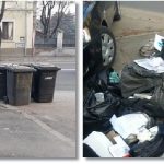 Sute de amenzi pentru oamenii care aruncă gunoi pe străzi, în Timișoara
