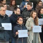 Protest pentru modernizarea drumului spre Dancu