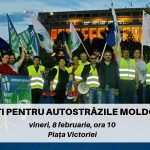 Protest la București pentru susținerea proiectelor Moldovei