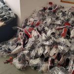 Mii de articole contrafăcute, confiscate de polițiștii de frontieră la Giurgiu