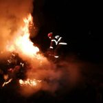 Nouă incendii de vegetație uscată într-o singură zi, în județul Dolj