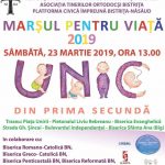 Și în municipiul Bistrița se va desfășura ”Marșul pentru viață”