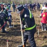 Salvatorii ISU Olt s-au alăturat campaniei „Luna Plantării Arborilor”